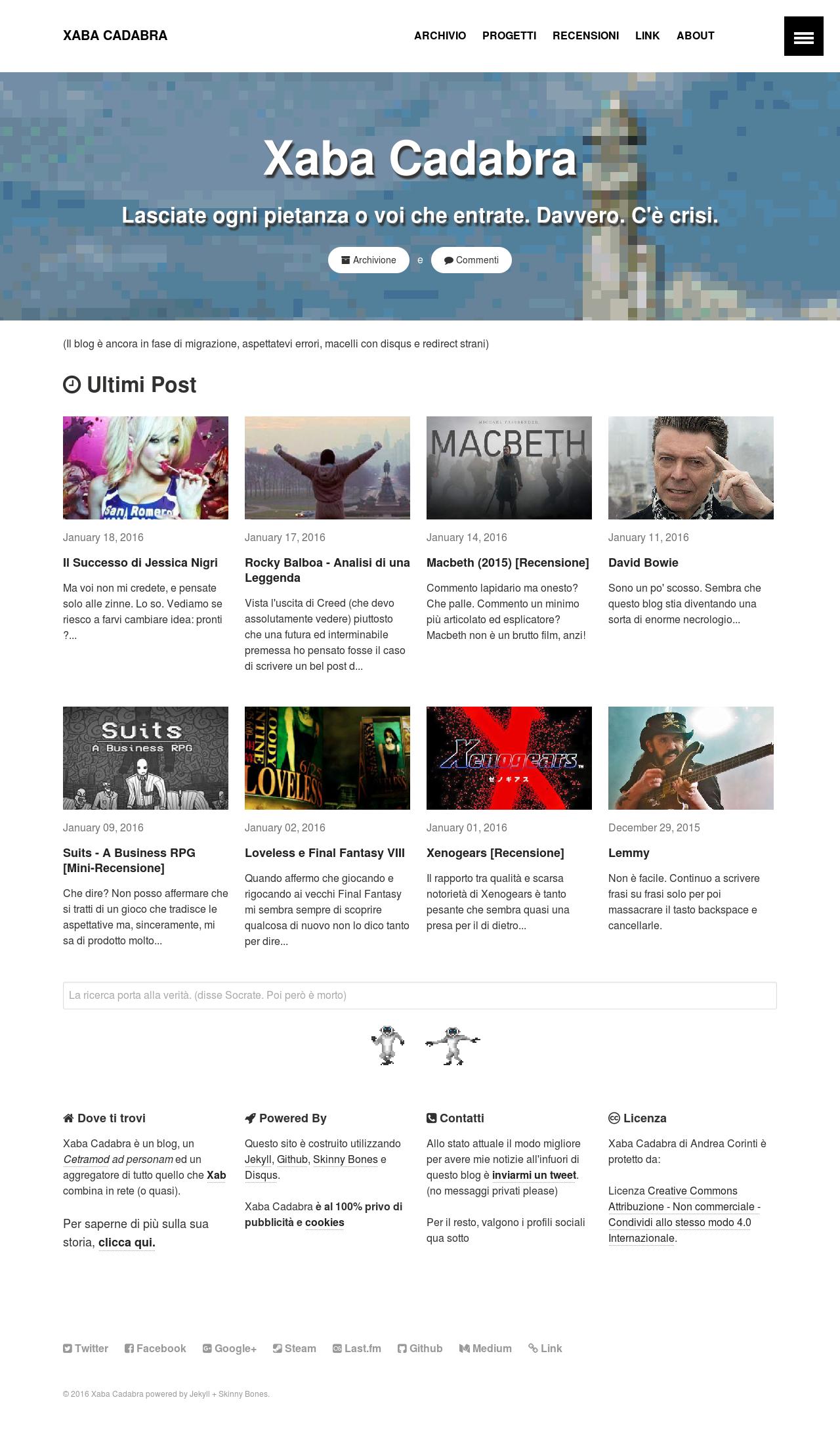 Xaba Cadabra Webzine