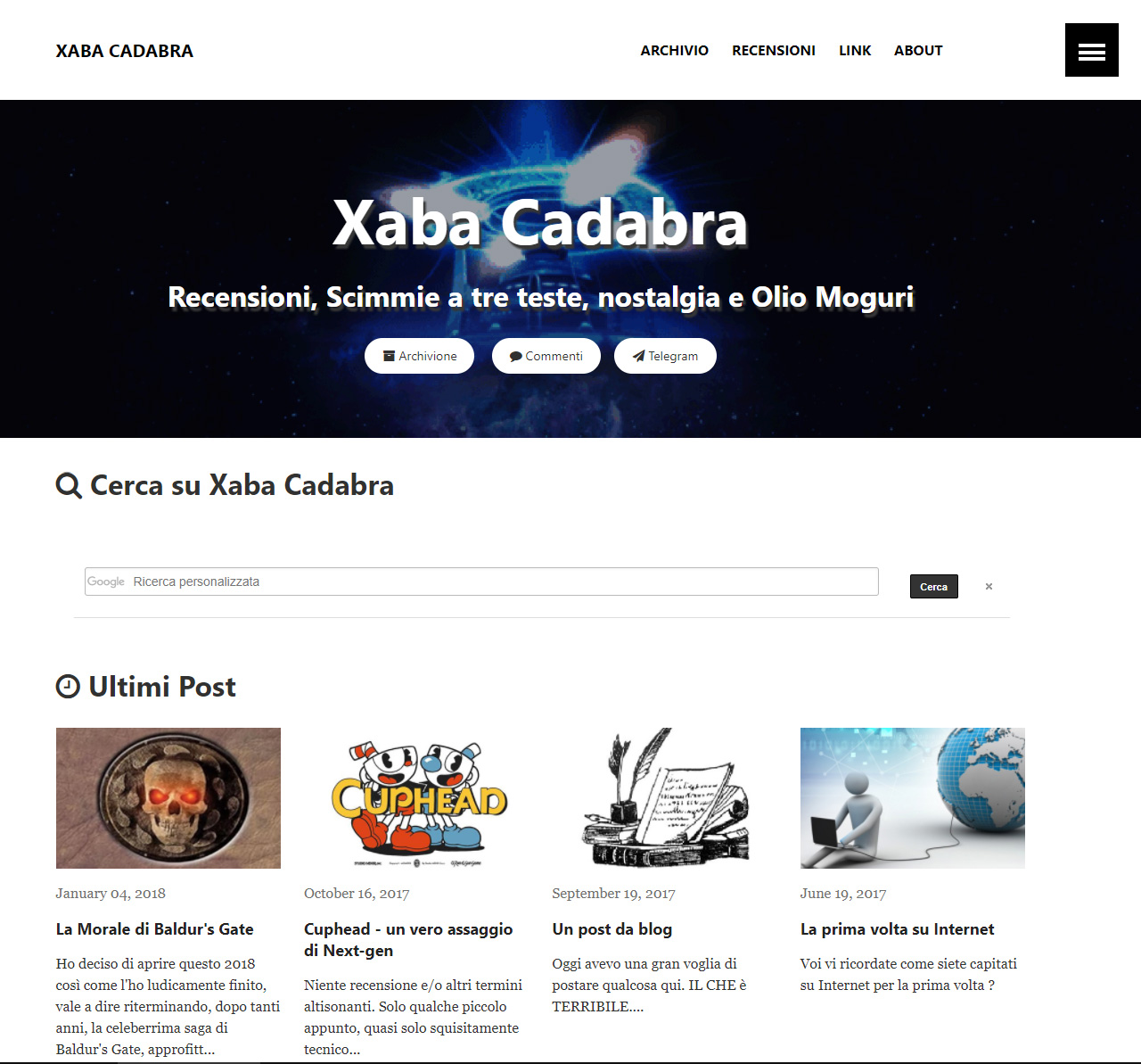 Xaba Cadabra Webzine
